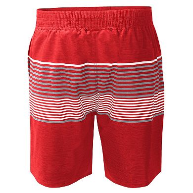 Men's G-III Sports by Carl Banks Red Boston Red Sox Coastline Volley Swim Shorts
