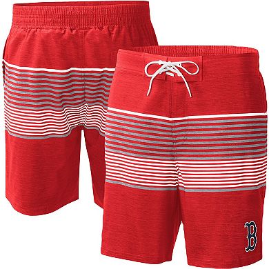 Men's G-III Sports by Carl Banks  Red Boston Red Sox Coastline Volley Swim Shorts