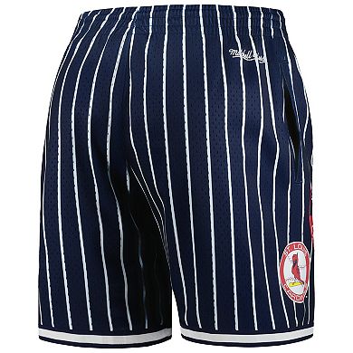 Men's Mitchell & Ness Navy St. Louis Cardinals Cooperstown Collection 1982 World Series City Collection Mesh Shorts