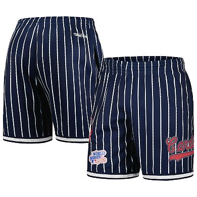 Men's Mitchell & Ness Navy St. Louis Cardinals Cooperstown Collection 1982 World Series City Collection Mesh Shorts