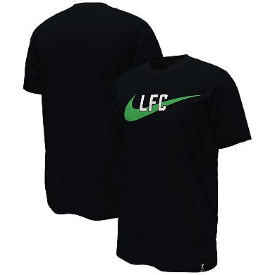 Men's Nike Black Liverpool Swoosh T-Shirt