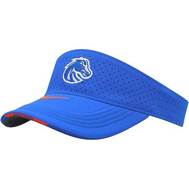 Men's Nike Royal Boise State Broncos 2023 Sideline Performance Adjustable Visor