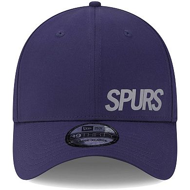 Men's New Era Navy Tottenham Hotspur Flawless Reflective 39THIRTY Flex Hat