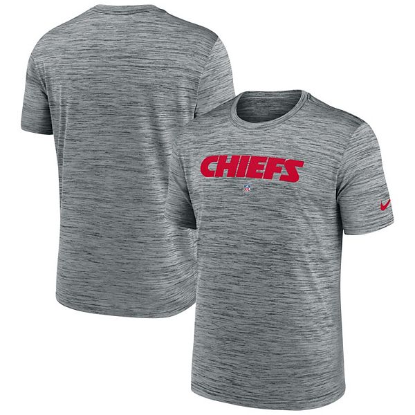 Kansas City Chiefs Nike Velocity Performance T-Shirt - Gray