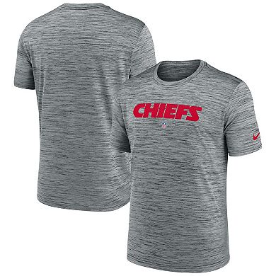 Men's Nike Gray Kansas City Chiefs Velocity Performance T-Shirt