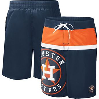 Men's G-III Sports by Carl Banks Navy Houston Astros Sea Wind Swim Shorts
