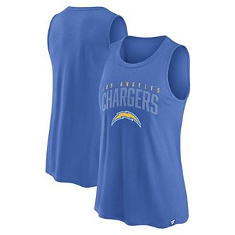 Women's Fanatics Branded Powder Blue Los Angeles Chargers Classic Rhine Tank Top