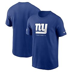 Blue Nike NFL New York Giants Helmet T-Shirt