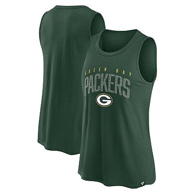 Women's Fanatics Branded Green Green Bay Packers Classic Rhine Tank Top
