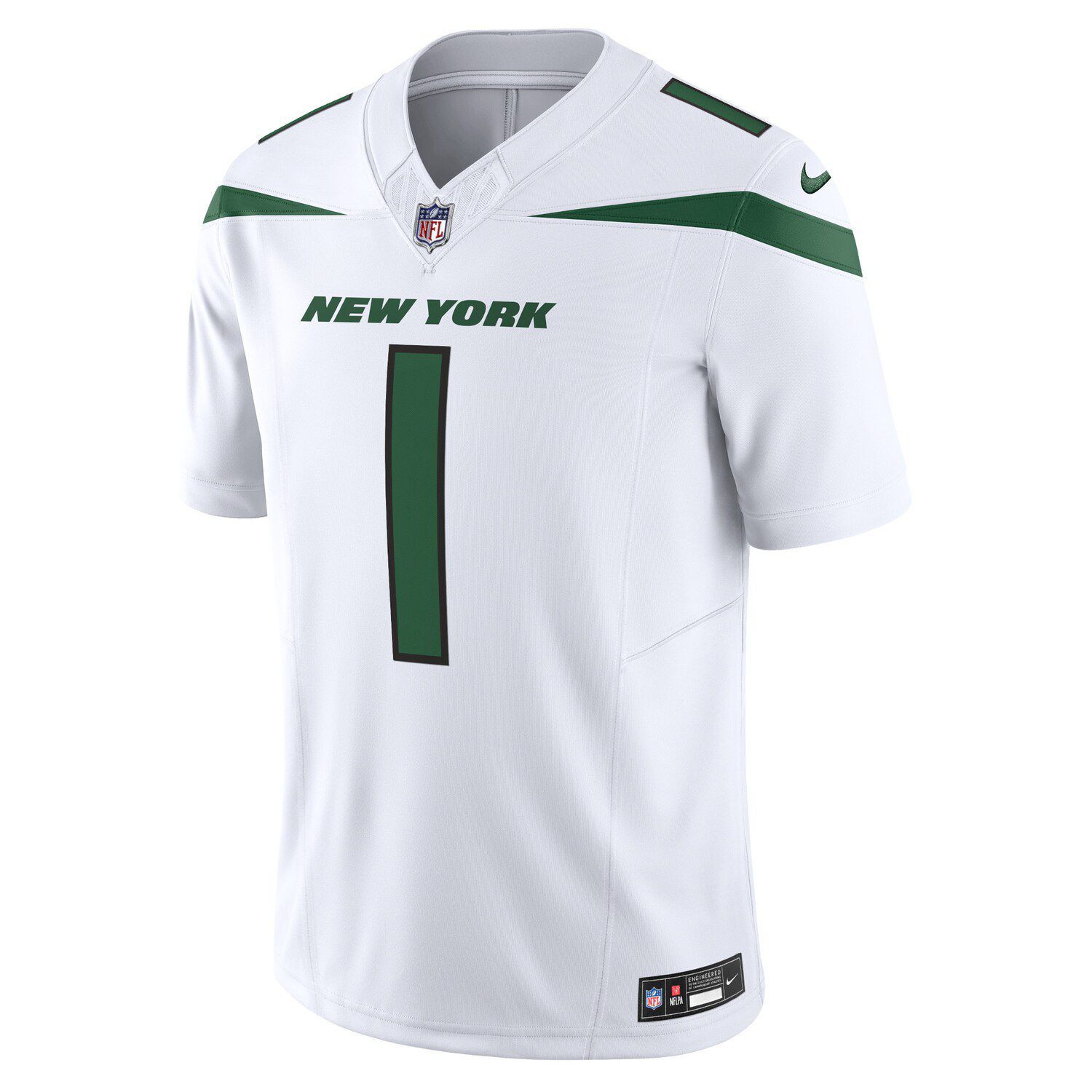 Men's Nike Ahmad Sauce Gardner White New York Jets Vapor F.U.S.E ...