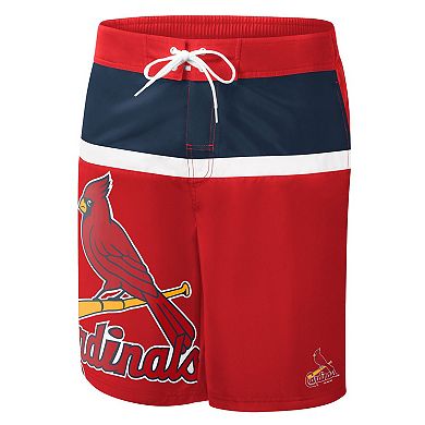 Men's G-III Sports by Carl Banks Red St. Louis Cardinals Sea Wind Swim Shorts
