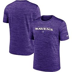 New Era Purple Baltimore Ravens 2022 Sideline Ink Dye T-Shirt