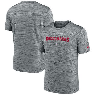 Men's Nike Gray Tampa Bay Buccaneers Velocity Performance T-Shirt