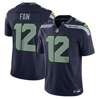 Men's Nike 12th Fan Navy Seattle Seahawks Vapor F.U.S.E. Limited Jersey