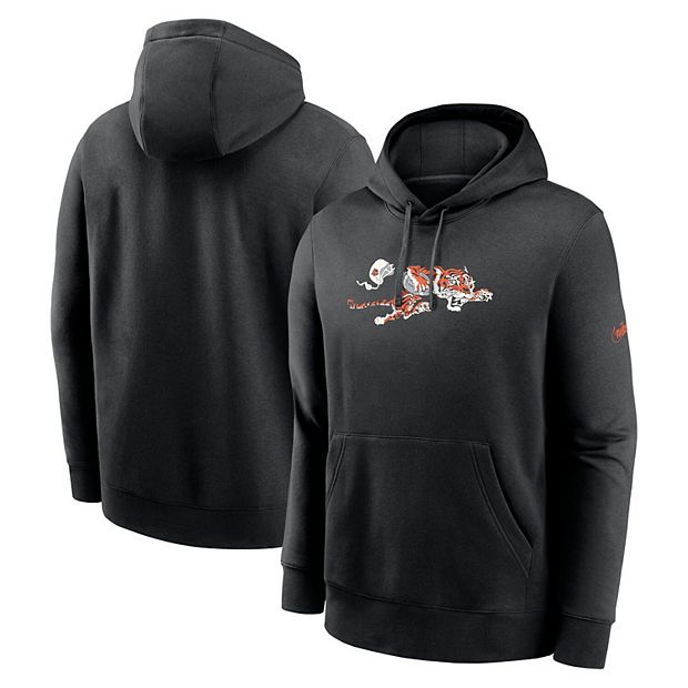 Men's Nike Orange Cincinnati Bengals Fan Gear Pullover Hoodie