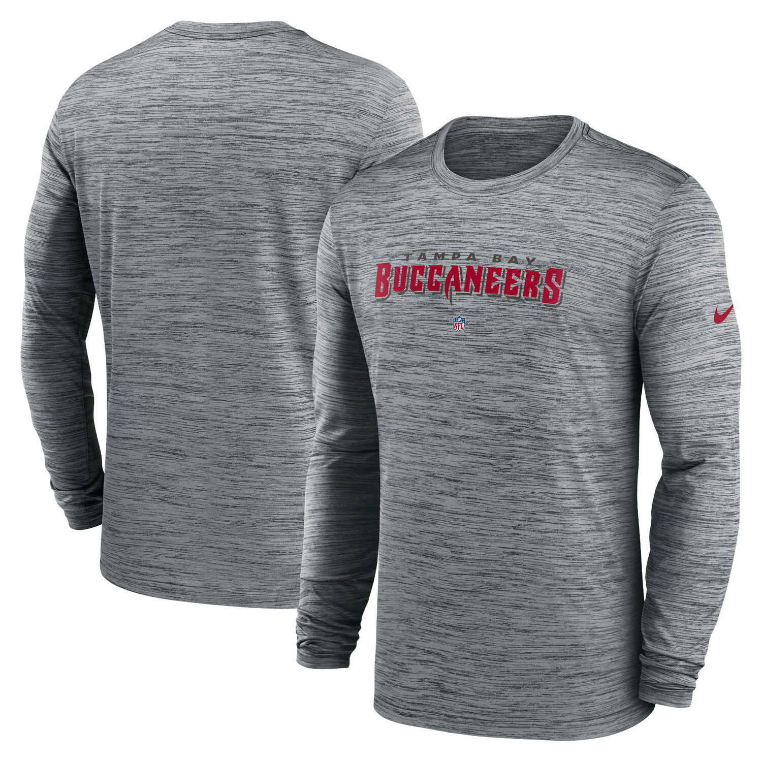 Lids Tampa Bay Buccaneers Nike Women's Chevron Hoodie Performance Long  Sleeve T-Shirt - Red/Heathered Charcoal