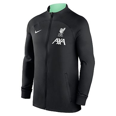 Men's Nike Black Liverpool Strike Performance Full-Zip Track Jacket
