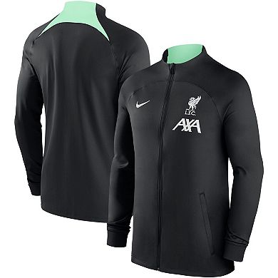 Men's Nike Black Liverpool Strike Performance Full-Zip Track Jacket