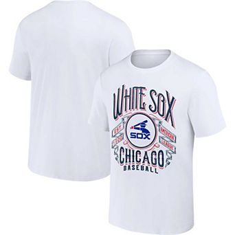 Men's Darius Rucker Collection by Fanatics White Chicago White Sox Distressed Rock T-Shirt
