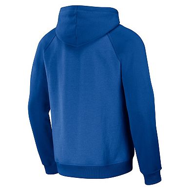 Men's Darius Rucker Collection by Fanatics Royal Kansas City Royals Raglan Full-Zip Hoodie