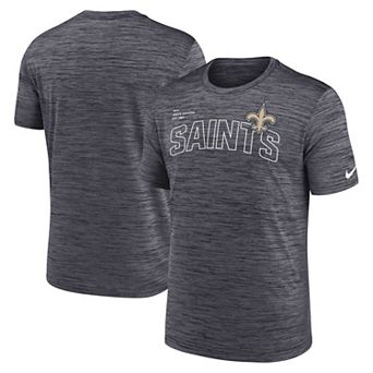 Men's Nike Black New Orleans Saints Big & Tall Velocity Performance T-Shirt