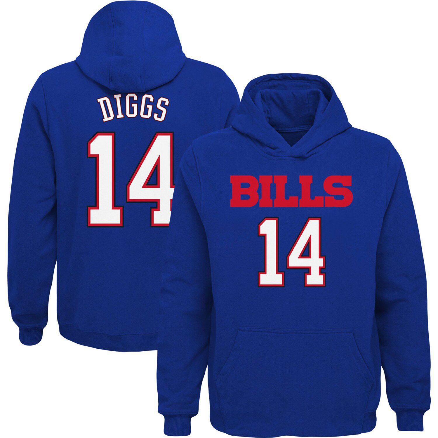 Nike Kids' Youth Stefon Diggs Navy Buffalo Bills Inverted Team Game Jersey