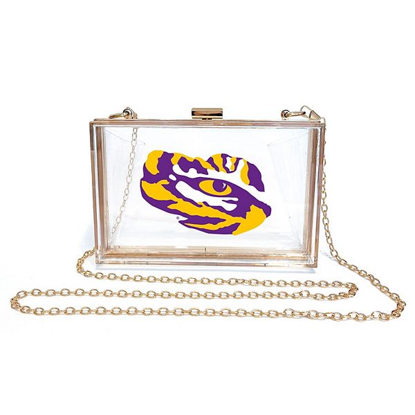 LSU Tigers Allure Crossbody Clear Bag
