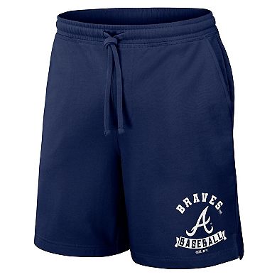 Men's Darius Rucker Collection by Fanatics Navy Atlanta Braves Team Color Shorts