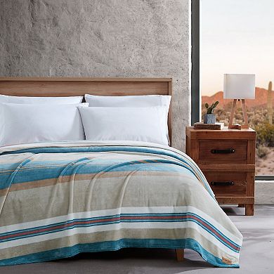 Wrangler Modern Serape Stripe Bed Blanket