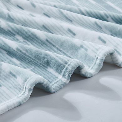 Wrangler Logan Stripe Blue Bed Blanket