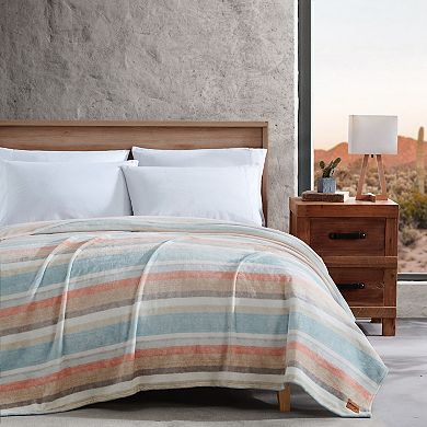 Wrangler Glen Canyon Striped Bed Blanket