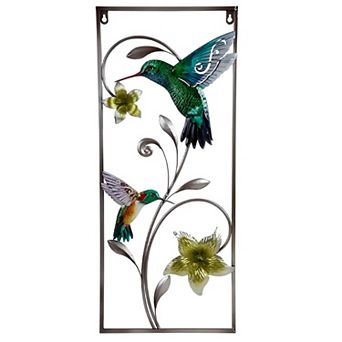 FC Design 27.5"H Rectangle Hummingbird Wall Plaque Home Decoration