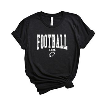 Simply Sage Market Varsity Football Babe Short Sleeve Tee