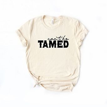 Can't Be Tamed Short Sleeve Graphic Tee