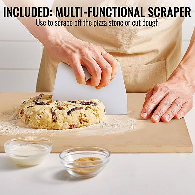 Zulay Kitchen Large Pizza Stone For Oven And Grill