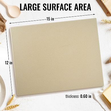 Zulay Kitchen Large Pizza Stone For Oven And Grill
