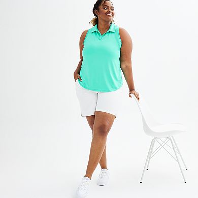 Plus Size Tek Gear® Curved Hem Golf Tank Top