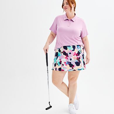 Plus Size Tek Gear® Curved Hem Golf Polo
