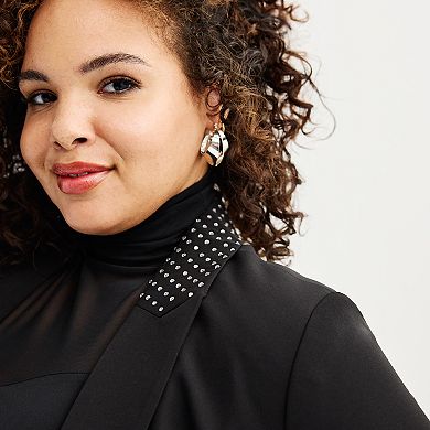 Plus Size INTEMPO Boyfriend Blazer Jacket