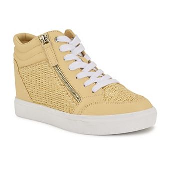 Nine West Tons Women's High Top Wedge Sneakers