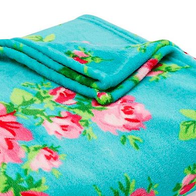 Betsey Johnson Bouquet Day Throw Blanket