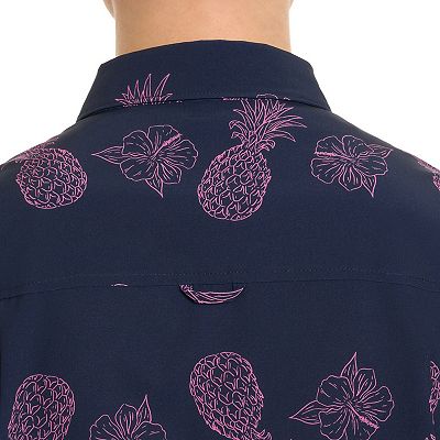 Men s Hurley Pineapples Stretch Woven Shirt