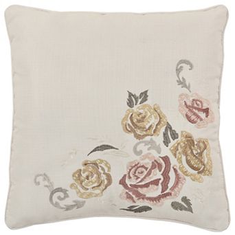 Royal Court Chablis Square Decorative Throw Pillow