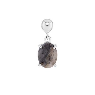 PRIMROSE Sterling Silver Oval Sliding Charm