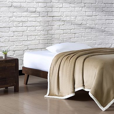 Eddie Bauer Solid Ultra Soft Plush Blanket