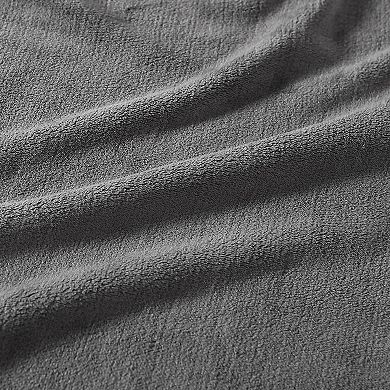 Eddie Bauer Ultra Plush Solid Gray Blanket