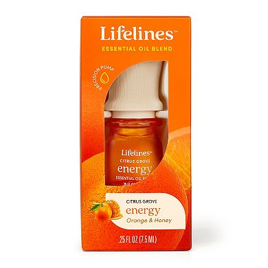 Lifelines Essential Oil Blend - Citrus Grove: Energy