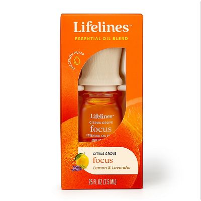 Lifelines Essential Oil Blend - Citrus Grove: Focus