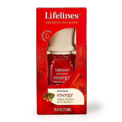 Lifelines Essential Oil Blend - Spice Rush: Energy