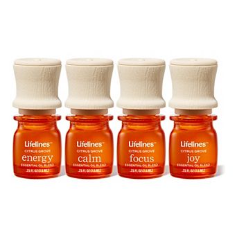 Lifelines Essential Oil Blends 4 pk - Citrus Grove